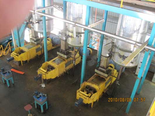 Pressing station